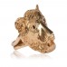 Lion Ring Yellow Gold