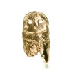 Owl Ring Yellow Gold